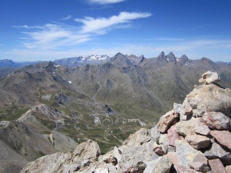 Col du Galibier, Pic Blanc, Trois Eveches, Grandes Rousses, Goléon, Arves...
