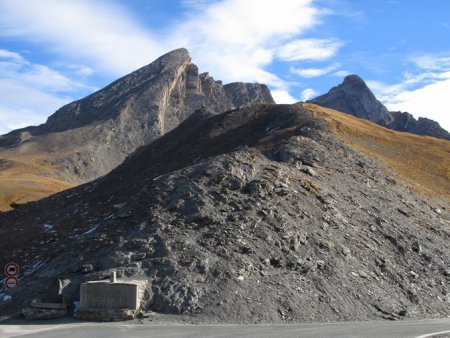 Au Col Agnel, 2744 mètres, l’un des plus hauts des Alpes