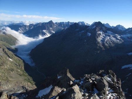 Le vallon de la Muande et la Tête de l’Etret (3559 m)