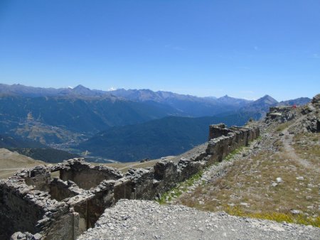 MonteJafferau et le Pic de Rochebrune tout pointu