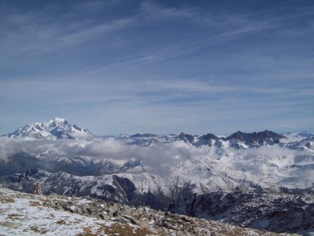 Mont Blanc et le Rognais