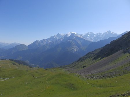 Vers le Mont Blanc.