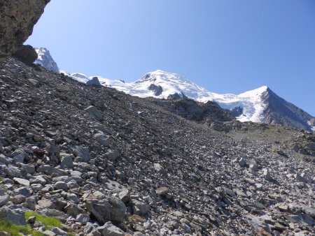 Mont Blanc, Dôme du Goûter, Aiguille du Goûter.