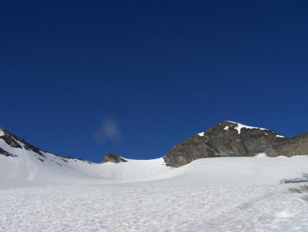 Sur le glacier des Roches.