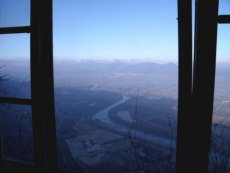 De la fenêtre, vue sur la Vallée de l’Isère