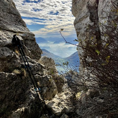 Cache-cache avec Grenoble au sommet de la Pinéa