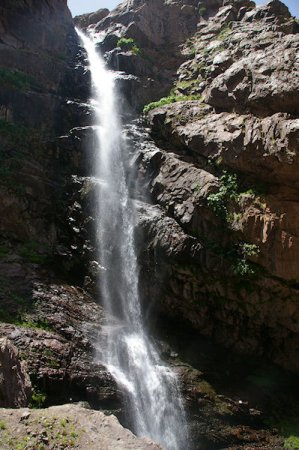 La grande cascade de Lepiney après Azib Tamsoult