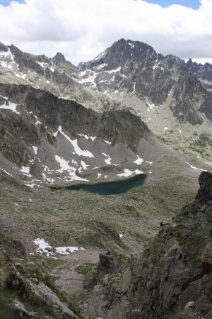 Le Lac de Fenestre vu depuis le Col