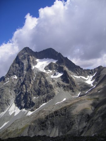 Le Sirac et le glacier de Vallonpierre vus depuis le Pic de Vallonpierre