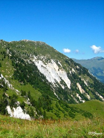 Dent du Villard depuis le Col du Golet