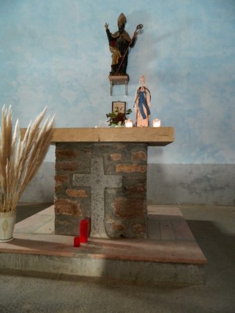 L’autel de la Chapelle Saint-Apollinaire