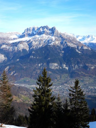 Vallée de l’Arve, Sallanches et massif de Platé.