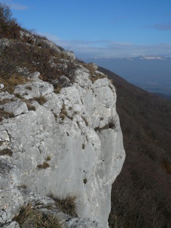 La falaise du Val de Fier.