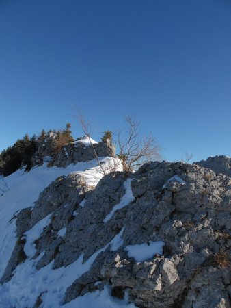 Les crêtes au-dessus du Col de l’Alienard
