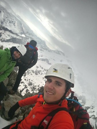 Selfie du sommet de la Cougourde !
