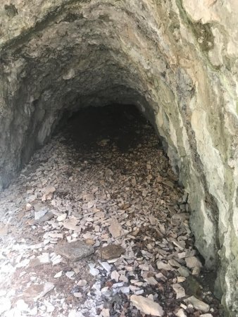 Tunnel éboulé