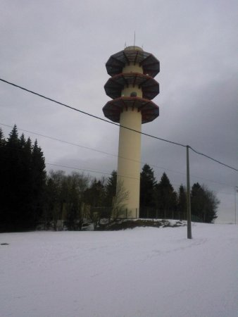 Le relais sommital de Planachat (photo d’une précédente sortie en hiver)