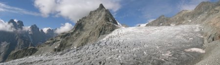 La Pointe du Serre Soubeyran et le Glacier Blanc