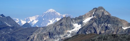 Mont Blanc et Tsanteleina.