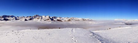 Panorama 3 du sommet (Novembre 2017) 