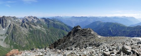 Sans oublier Mont Blanc, Mont Pourri, Grande Casse.