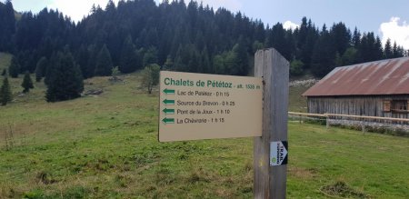 Chalets de Pététoz - 1 535 m