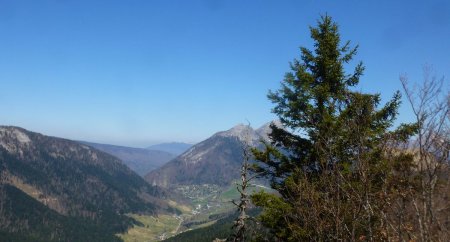 La vallée du Lindar, les Rochers de la Bade