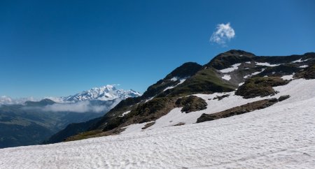 sommet du Mont Mirantin en vue