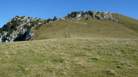 Alpage ouest et les 2 sommets.