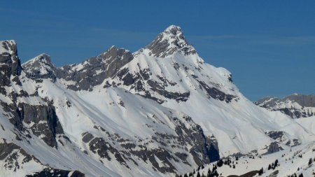 La Pointe Percée (2750m).