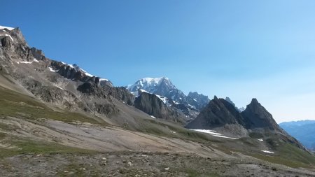 Mont Blanc vu du col de la Seigne
