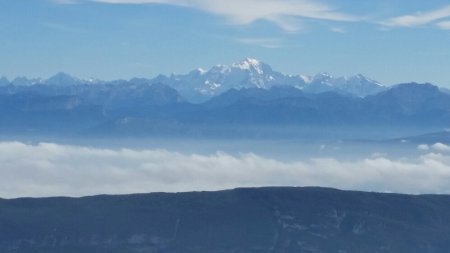 Le Mont-Blanc et la Tournette