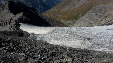 Glacier et vallon du Nant Cruet.