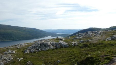 Panorama en direction de Tromsø.