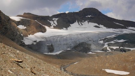 Aiguille Pers, pointe du Montet et glacier du Grand Pisaillas.