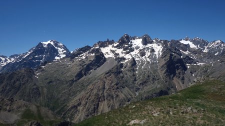 Pelvoux, Clochetons de Clouzis, Pics de Clouzis, de Séguret et de Gardiner, Montagne des Agneaux