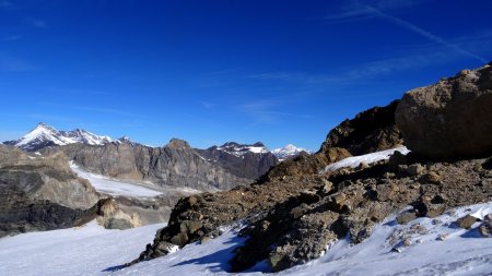 De la Grande Sassière au Mont Blanc.