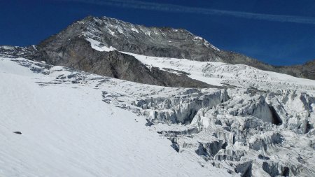 Mont Pourri, glaciers Sud et Nord de La Gurraz.