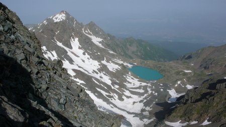Lac Blanc depuis le sommet