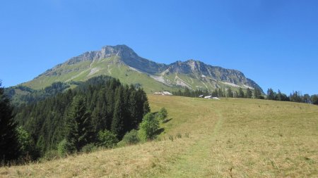 Chalets de la Fullie et mont Colombier (face E)
