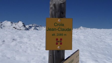 Panneau Croix Jean-Claude