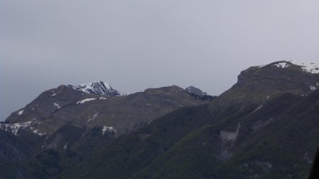 Pointe de Chamosseran, Arménaz, Pointe de la Fougère, sommet du Pécloz et Grand Roc