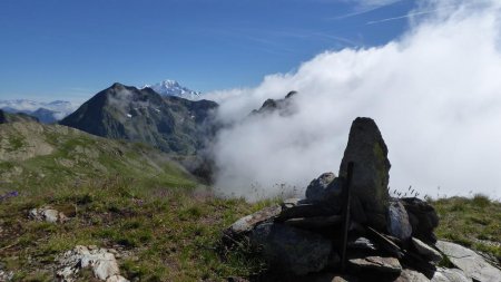 Grande Pointe de Bizard, sommet vers le Mont Blanc