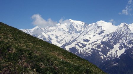 Retour, Mont Blanc
