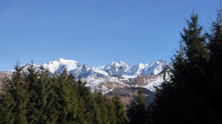 Retour, dernière vue Mont Blanc