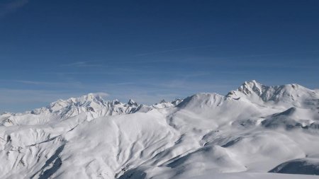 Mont Blanc et Crêt du Rey