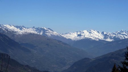 Vers le Sommet des Rousses, Roc de Belleface,  Mont Valezan, Grand Assaly... (Alpes Grées)