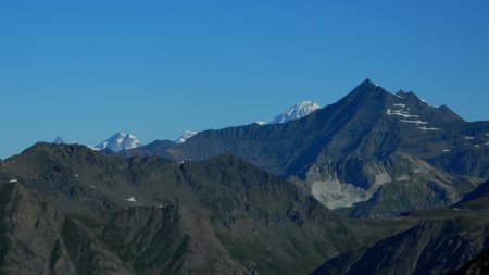 Mont Blanc et Grande Sassière.