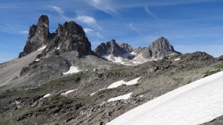 Le Cheval Blanc, le Mont Thabor et le Pic du Thabor.