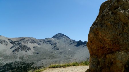Le Col Perdu et le Pic de Rochebrune.